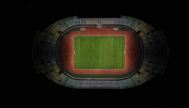 Tenaga Ahli Pastikan Pencahayaan Stadion GBT Sudah Capai 2.850 Lux