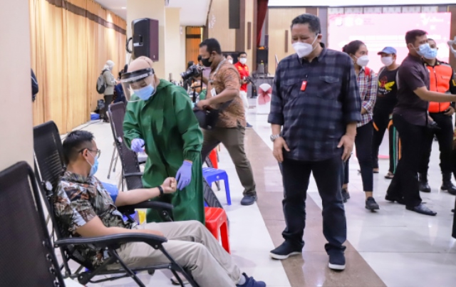 Jadikan Februari Sebagai Bulan Donor Plasma, Pemkot Surabaya Gelar Screening Donor Plasma Konvalesen