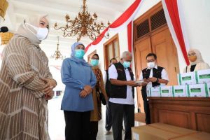 Gubernur Khofifah Berharap Rapid Test Antigen dari Alumni ITB Jadi Support Pelaksanaan PPKM Mikro dan Percepatan 3T