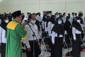 Disertai P3K, Pemkab Tanah Bumbu Sumpah 111 PNS