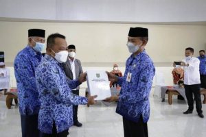 Pemkab Tanah Bumbu Gelar Acara Serah Terima Jabatan Bupati ke Plh Sekda