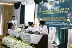 Pj. Gubernur Kalsel Launching Pelaksanaan MTQ ke 33 dan Buka Rakor LPTQ