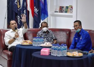 Terus Ajak Berkolaborasi Sukseskan Program Wong Cilik, Wali Kota Eri Cahyadi dan Wawali Armuji Lanjutkan Safari Politik