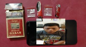 Edarkan Narkoba Jenis Sabu, Pemuda Kelurahan Betet Kota Kediri Diringkus Polisi