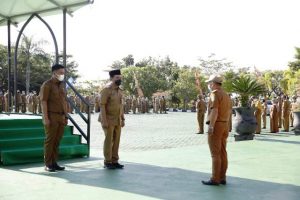 Hari Pertama Bertugas, Ini Pesan dan Imbauan Bupati Zairullah Azhar ke ASN Pemkab Tanbu