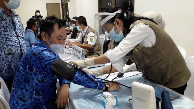 Apresiasi Pelaksanaan Vaksinasi, DPRD Tanah Bumbu Berharap Segera Bisa Menyeluruh