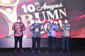 Jasa Marga Raih Tiga Penghargaan Pada Ajang 10th Anugerah BUMN 2021