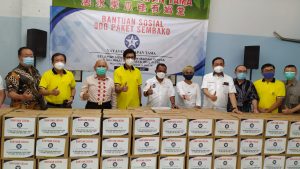 Hadir di Acara Bhakti Sosial Yayasan Harapan Tama, Wawali Armuji Sampaikan Ini 