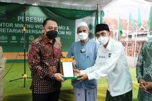 Resmikan Kantor MWC NU, Wali Kota Eri Cahyadi Berharap Bisa Bermanfaat Manfaat untuk Umat