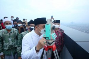 Rukyatul Hilal di Surabaya Berlangsung di Gedung Setinggi 200 Meter