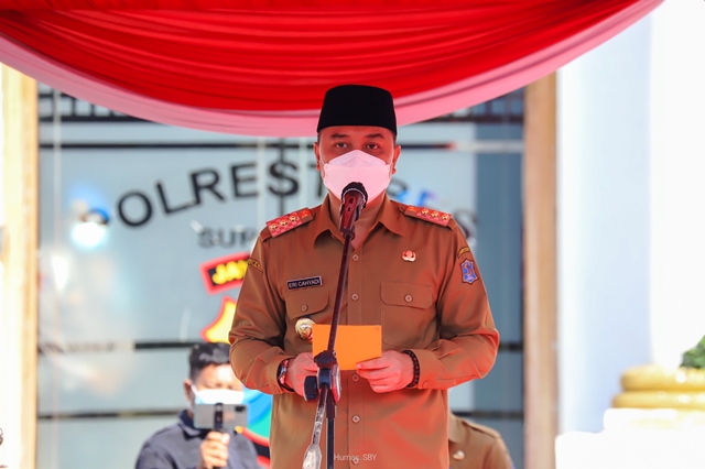Wali Kota Eri Cahyadi Siap Laksanakan Tiga Arahan Presiden Jokowi