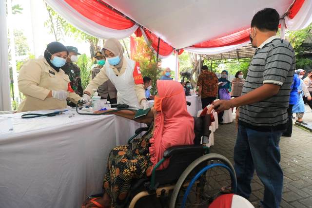 Pemkot Surabaya Gencarkan Vaksinasi Covid-19, Kini 788.313 orang Sudah divaksin
