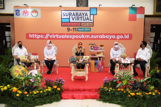 Dongkrak UMKM di Masa Pandemi, Dekranasda Gelar ‘Surabaya Fashion Craft and Culinary Expo 2021’