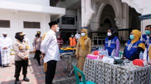 Wali Kota Eri Cahyadi Tinjau Vaksinasi Covid-19 di Ponpes Al-Fitrah