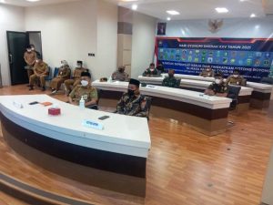 Pemkab Tanbu Ikuti Peringatan HUT Otda ke XXV Virtual Bersama Wapres KH.Ma’ruf Amin