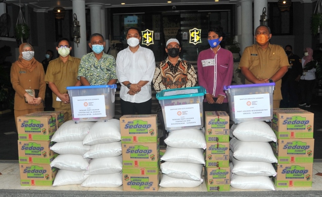 Awali Ramadan, Pemkot Surabaya Berikan Bantuan kepada 29 Panti Asuhan