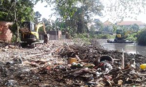 Meski Pandemi, Pemkot Surabaya Garap Dua Bozem dengan Swakelola