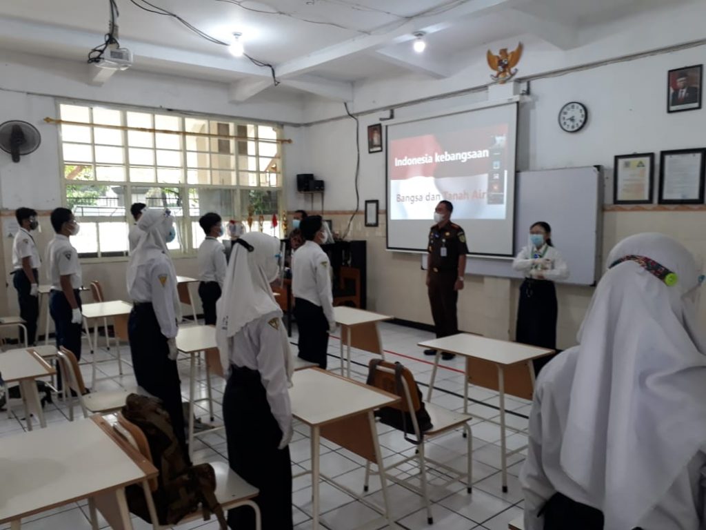 Giat JMS di SMPN 1 Surabaya, Kajari Tanjung Perak Paparkan Ini