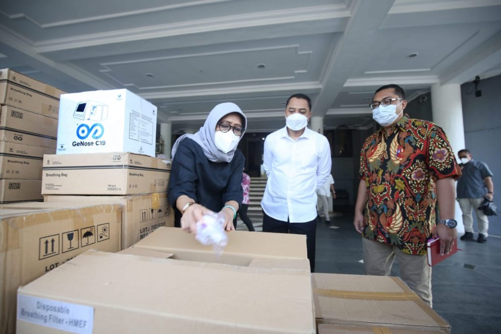 Terima Bantuan GeNose C19, Pemkot Bakal Bawa Keliling Surabaya