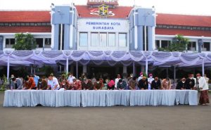 Di Momen HJKS ke 728, Wali Kota Eri Cahyadi Teken MoU dengan 15 Stake Holder