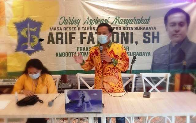 Intensitas Interaksi Tinggi, Golkar Surabaya Dorong Pemkot Tuntaskan Vaksinasi Ketua RT dan RW