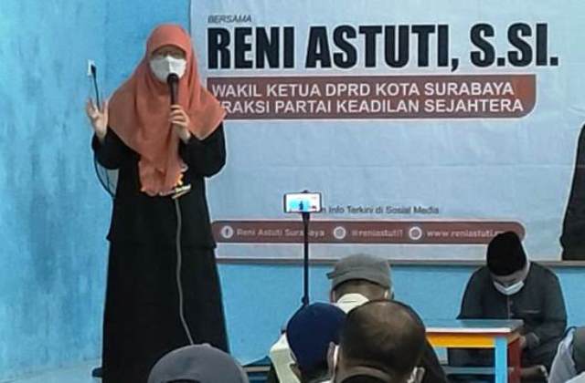 Gelar Reses di Wilayah Jagir, Reni Astuti Ajak Pegiat Sosial Surabaya Layani Warga