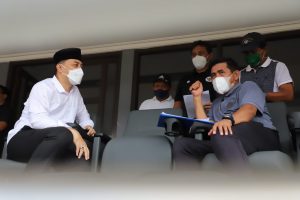 Pantau Seleksi Timnas U-16 di GBT, Begini Reaksi Wali Kota Eri Soal Sepak Bola di Surabaya