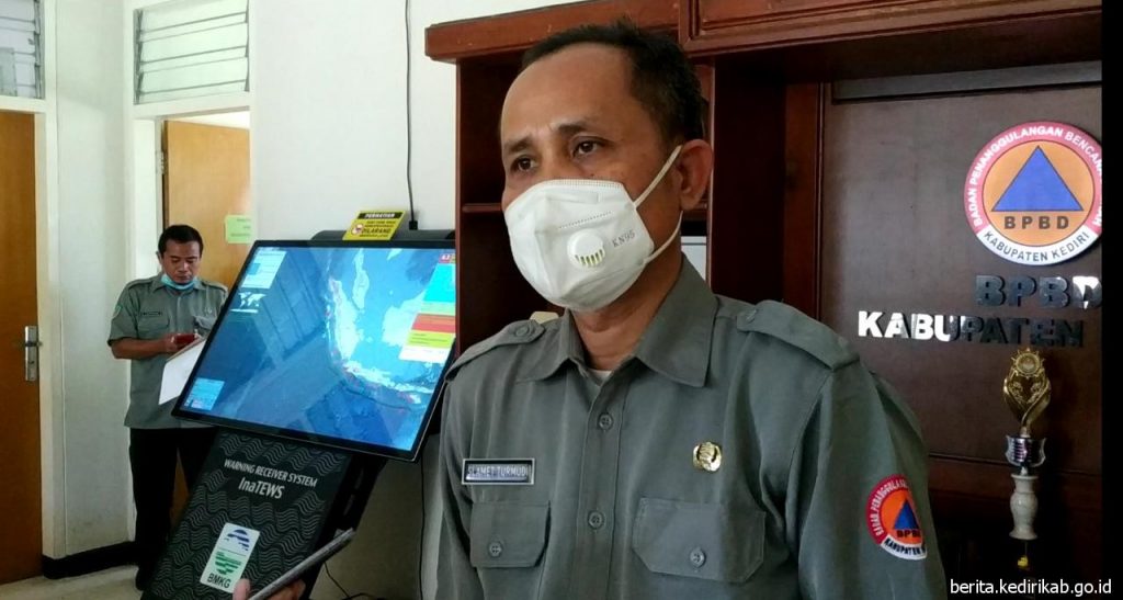 Kepala BPBD Kabupaten Kediri: Tidak ada lonjakan penyebaran covid-19