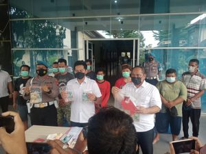 Gelar Operasi Preman, Polres Kediri Ringkus 9 Pelaku Pungli Truk Pasir di Dua Lokasi