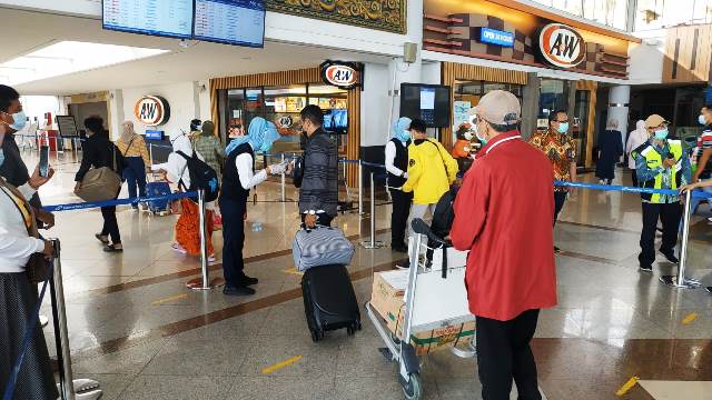 Pasca Periode Peniadaan Mudik, Bandara Juanda Perketat Pelaksanaan Prokes