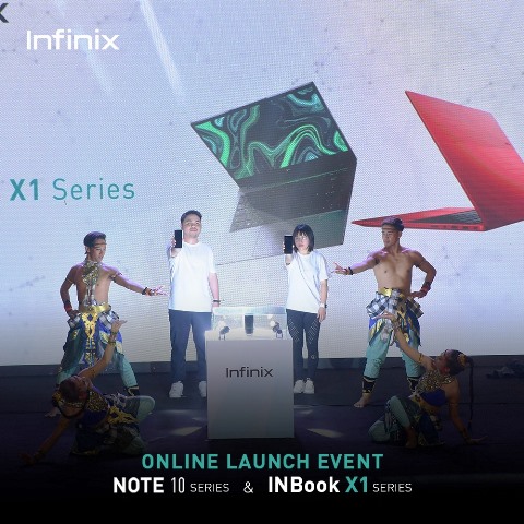 Resmi Dirilis, Infinix Note 10 Pro Series dan InfinixINBook X1 Series, Meluncur di Pasar Indonesia