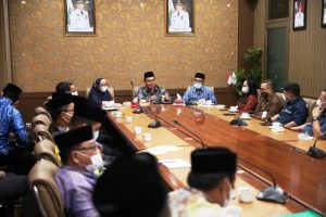 Bupati Tanbu Sambut dan Terima Kunjungan Perwakilan Beberapa Kementerian RI