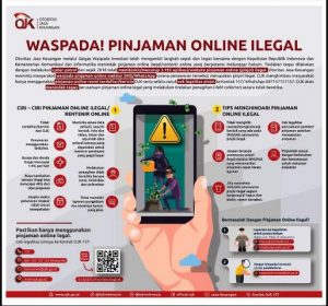 OJK Minta Masyarakat Waspada Pinjaman Online Ilegal