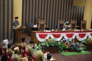 Ini Jawaban Bupati Tanbu Atas Pandangan Umum Fraksi-Fraksi Terhadap Raperda RPJMD Tahun 2021-2026
