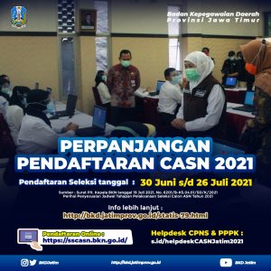 Pendaftaran CASN Diperpanjang, Gubernur Khofifah Ajak Nakes Segera Manfaatkan Peluang