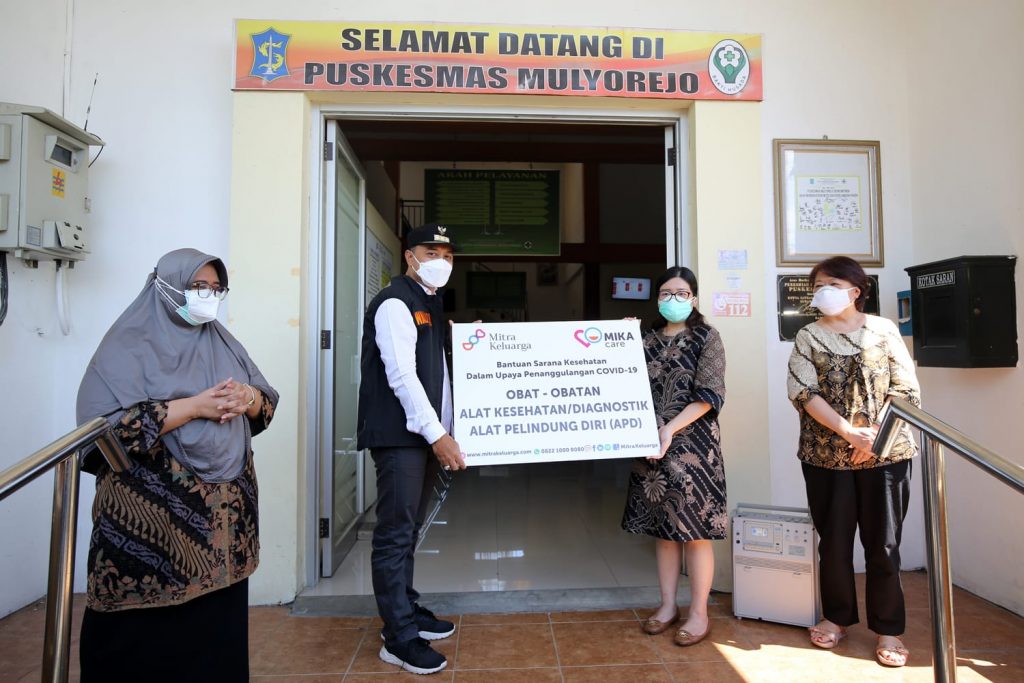 Pemkot Surabaya Terima Bantuan Ribuan Alkes dari RS Mitra Keluarga Groub