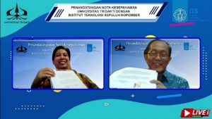 Dukung Teknologi Industri 4.0, ITS Teken MoU dengan Universitas Trisakti