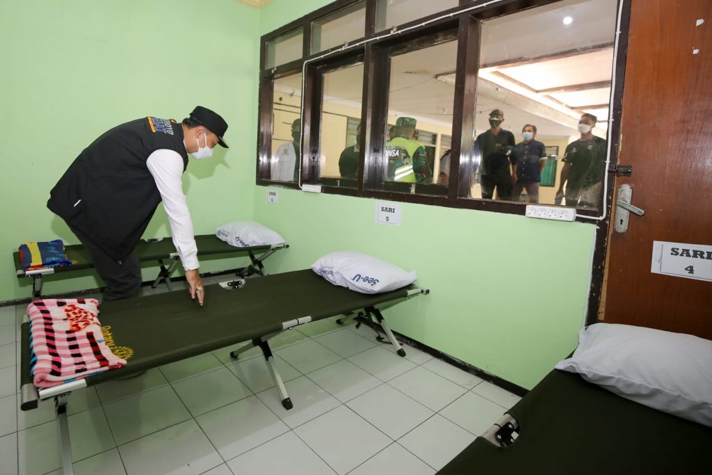 Rumah Sehat di Surabaya Terus Difungsikan, Terisi 3-10 Pasien Dengan Gejala Ringan