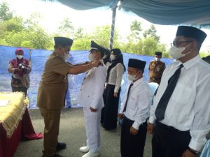 Bupati Zairullah dan Wabup M.Rusli Lantik Kepala Desa Pemekaran di Dua Kecamatan