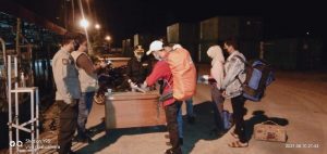 Tiba di Pelabuhan Batulicin, Penumpang Kapal dari Makasar Diperiksa Petugas Gabungan