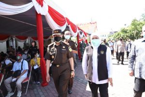 Untuk Dosis ke-2, Kejati Jatim Kembali Gelar Adhyaksa Peduli Vaksinasi