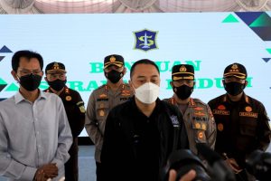 Meski Surabaya Sudah Zona Oranye, Wali Kota Eri bersama Forkopimda Masih Terus Berjuang Tangani Covid-19