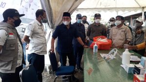Tinjau Pos PPKM di Perbatasan, Bupati Zairullah Tekankan Ini