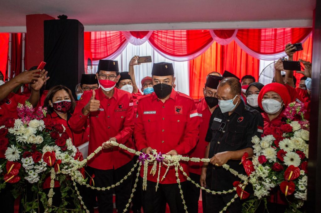 Miliki Kantor Definitif, Kader PDIP Surabaya: Terima Kasih Bu Mega, Kami Bangga