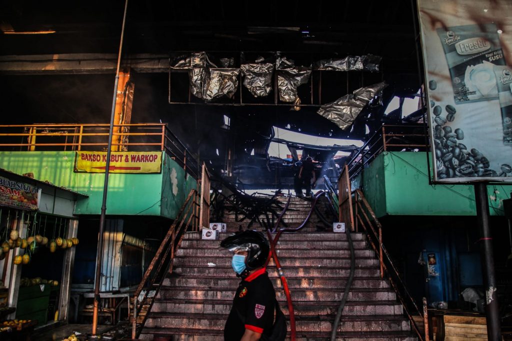 Pasca Kebakaran, PD Pasar Surya Siapkan Alternatif Relokasi Tempat untuk Pedagang Pasar Kembang