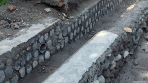 Cegah Genangan Air Hujan di Desa Tugurejo, Dinas PUPR Kabupaten Kediri Bangun Drainase