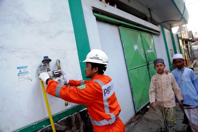 PGN Tambah Jaringan Pipa Gas Rumah Tangga di Jawa Timur