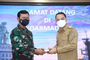 Sowan ke Pangkoarmada II, Wali Kota Eri Bakal Bersinergi Kembangkan Wisata Ampel