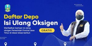 Pemprov Jatim Luncurkan Mobil Reaksi Cepat Layanan Oksigen Gratis Bagi Warga di Kondisi Darurat