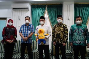 Bupati Tanbu Terima Kunjungan Kepala Stasiun TVRI Kalsel